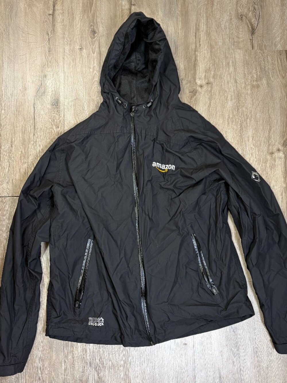 Dri-Duck Waterproof Rain Jacket Black Amazon CMH4 Safety Large Coat